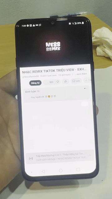 LG G8X ThinQ Đen Nguyên zin. Mua bán Điện thoại tại Quận Long Biên Hà Nội được đăng bởi long hình 1