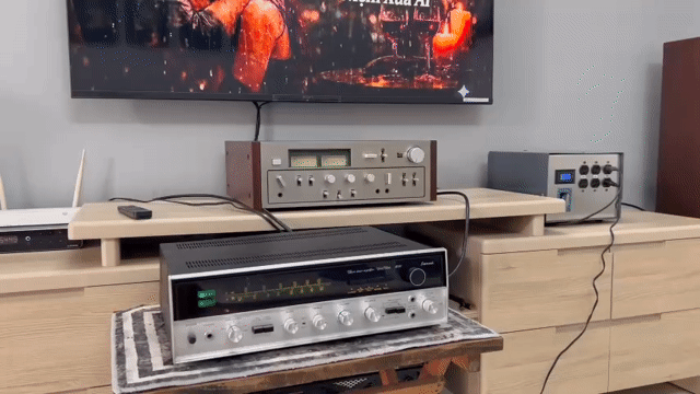 Amply Sansui 5000 hàng quá cũ công suất zin tốt. Mua bán Tivi, Âm thanh tại Quận 7 Tp Hồ Chí Minh được đăng bởi nguyen thai hoa hình 1