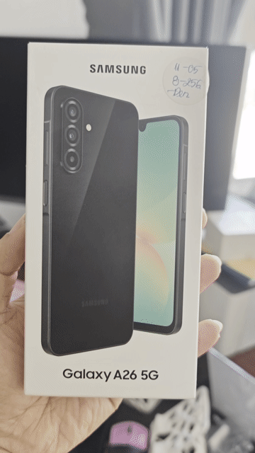 Samsung Galaxy A26 5G 256GB Đen. Mua bán Điện thoại tại Quận Ninh Kiều Cần Thơ được đăng bởi Lê Khang hình 1