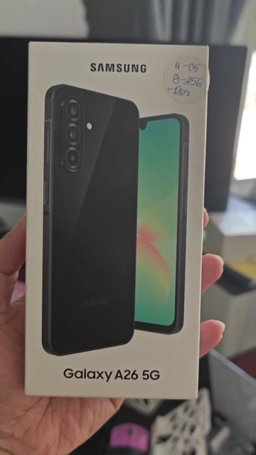 Samsung Galaxy A26 5G 256GB Đen. Mua bán Điện thoại tại Quận Ninh Kiều Cần Thơ được đăng bởi Lê Khang hình 1