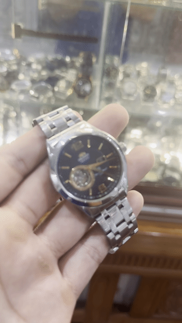 Đồng hồ Orient Nam Thép đúc Cơ 38mm. Mua bán Đồng hồ tại Quận Ngô Quyền Hải Phòng được đăng bởi Tường Đồng hồ si hình 1