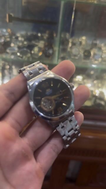 Đồng hồ Orient Nam Thép đúc Cơ 38mm. Mua bán Đồng hồ tại Quận Ngô Quyền Hải Phòng được đăng bởi Tường Đồng hồ si hình 1
