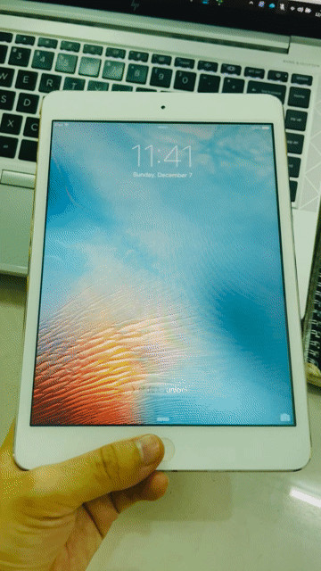 Apple iPad Mini 1 Wi-Fi 16GB Trắng. Mua bán Máy tính bảng tại Quận 3 Tp Hồ Chí Minh được đăng bởi TRẦN NGỌC KIỆT hình 1