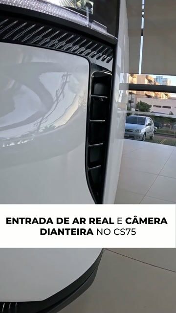 ENTRADA DE AR REAL E CÂMERA DIANTEIRA NO CS75