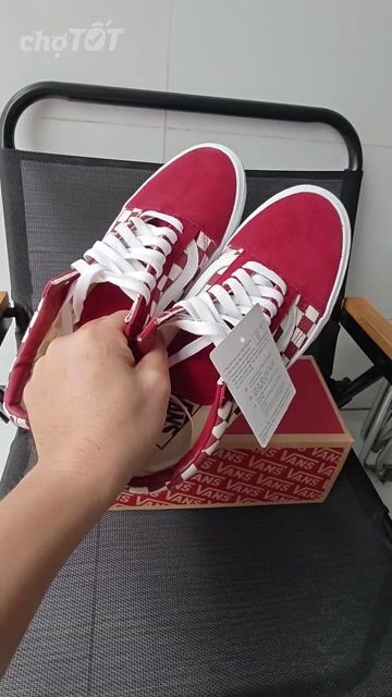 Giày thể thao Vans Đỏ cherry size 41. Mua bán Giày dép tại Quận Tân Bình Tp Hồ Chí Minh được đăng bởi Hải hình 1