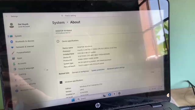 HP Elitebook 840 G2 8GB/128GB Xấu. Mua bán Laptop tại Thị xã Gò Công Tiền Giang được đăng bởi Huỳnh Tấn Đạt hình 1