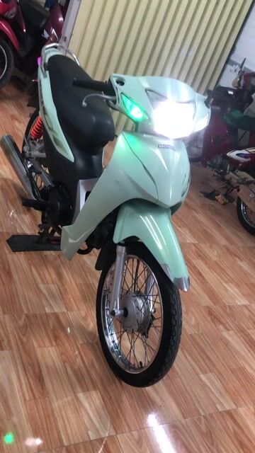 Honda Wave A đk 2019 Xanh-bạc. Mua bán Xe máy tại Huyện Hóc Môn Tp Hồ Chí Minh được đăng bởi Xe Máy Bùi Phong hình 1