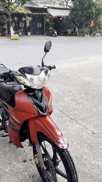 Yamaha Sirius màu Đỏ. Mua bán Xe máy tại Quận Liên Chiểu Đà Nẵng được đăng bởi Lê Sang hình 1