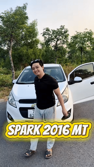 Chevrolet Spark 2016 Số sàn 1.2 Trắng. Mua bán Ô tô tại Thị xã Bến Cát Bình Dương được đăng bởi AUTO MẠNH DŨNG 36 hình 1