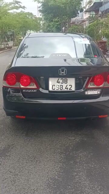 Honda Civic 2009 Đen. Mua bán Ô tô tại Huyện Hòa Vang Đà Nẵng được đăng bởi đất nền nhà phố đà nẵng  hình 1