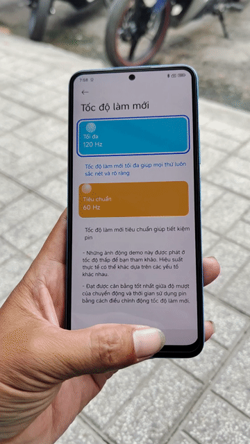 Xiaomi Redmi note 12 zin có 120hz. Mua bán Điện thoại tại Thành phố Thủ Đức Tp Hồ Chí Minh được đăng bởi Quag hình 1