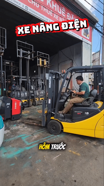 Xe nâng điện Komatsu FB15M-12. Mua bán Phương tiện khác tại Quận Bình Tân Tp Hồ Chí Minh được đăng bởi Xe Nâng Khuê Đăng hình 1