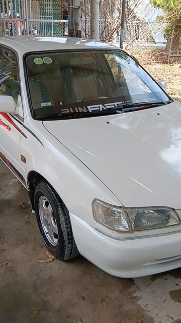 Toyota Corolla 2001 Trắng. Mua bán Ô tô tại Huyện Vũng Liêm Vĩnh Long được đăng bởi Ngoc Nguyen hình 1