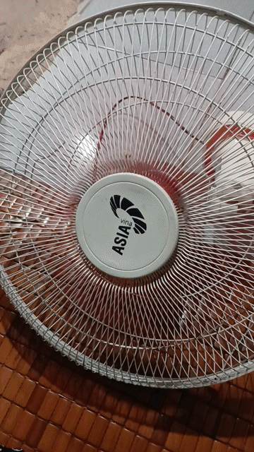 Quạt treo tường ASIA Trắng, Cam đã qua sử dụng. Mua bán Quạt tại Quận Gò Vấp Tp Hồ Chí Minh được đăng bởi Anh manh hình 1