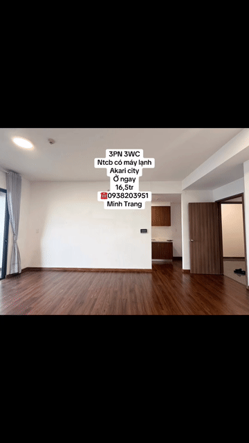 Cho thuê Căn hộ Chung cư Akari City Quận Bình Tân Tp Hồ Chí Minh diện tích 121 m² giá 16,5 triệu/tháng