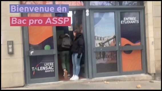 « L’arrivée en Bac professionnel ASSP »