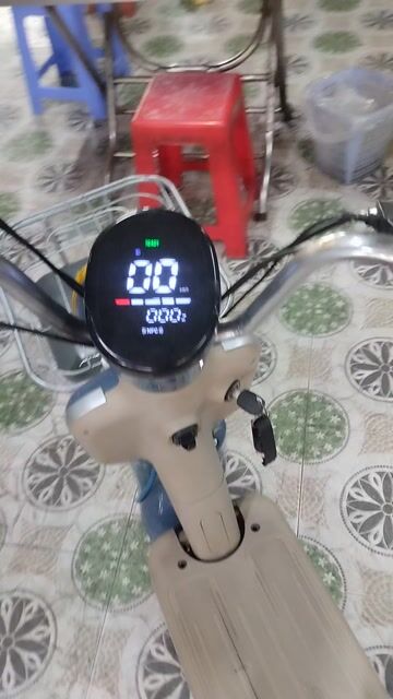 Xe đạp điện mini còn tốt. Mua bán Xe điện tại Quận 7 Tp Hồ Chí Minh được đăng bởi Xe điện Tân Mỹ  hình 1