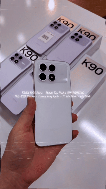 Redmi K90 5G Like New Fullbox - Bán Trả Góp. Mua bán Điện thoại tại Thành phố Tây Ninh Tây Ninh được đăng bởi Trần Bảo Store Mobile Tây Ninh hình 1