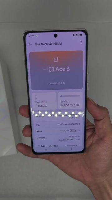 OnePlus Ace 3 16GB/512GB Hồng. Mua bán Điện thoại tại Quận Thanh Xuân Hà Nội được đăng bởi Đỗ Mạnh Nhuận hình 1