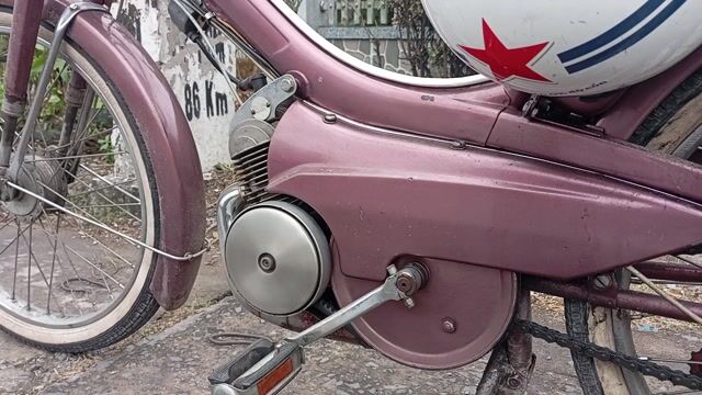 Mobylette Xám Vuông. Mua bán Xe máy tại Thành phố Sóc Trăng Sóc Trăng được đăng bởi Shop Đồ Cổ hình 1