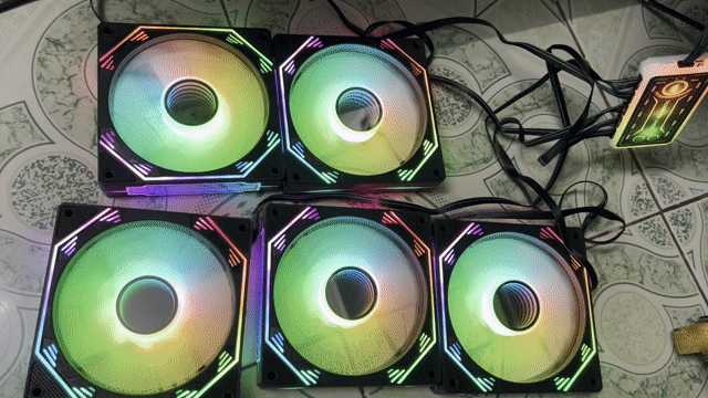 Quạt tản nhiệt LED RGB vô cực Mới 95%. Mua bán Phụ kiện (Màn hình, Chuột...) tại Huyện Thống Nhất Đồng Nai được đăng bởi onkyo hình 1