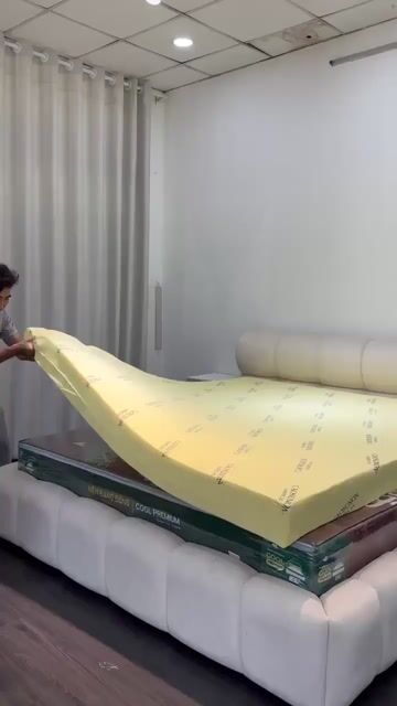 Nệm cao su non american tặng 2 gối nằm gòn. Mua bán Giường, chăn ga gối nệm tại Quận Bình Tân Tp Hồ Chí Minh được đăng bởi Kho Nệm Cao Su Phát Tài hình 1