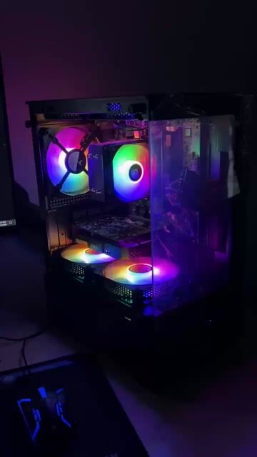 PC Gamming i5-7400/Rx560-4GB/8GB/240GB Full LED. Mua bán Máy tính để bàn tại Quận Ninh Kiều Cần Thơ được đăng bởi Thành Đạt hình 1