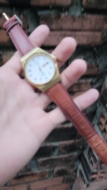 Đồng hồ Citizen Vàng Unisex Size 36. Mua bán Đồng hồ tại Huyện Hóc Môn Tp Hồ Chí Minh được đăng bởi Giày Hiệu Cũ  hình 1