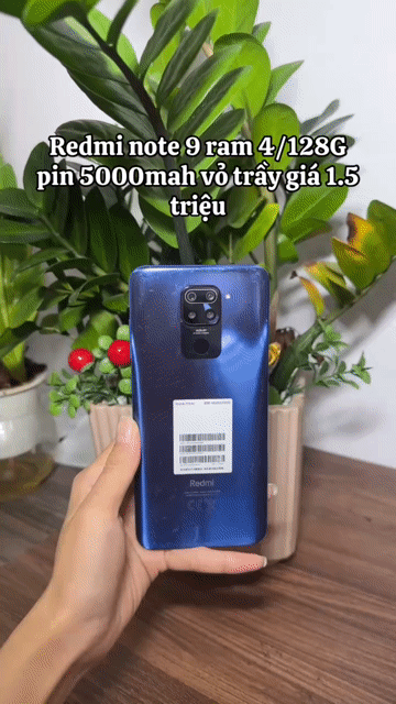 Xiaomi Redmi Note 9 4GB 128GB Xanh. Mua bán Điện thoại tại Quận Hà Đông Hà Nội được đăng bởi Điện Thoại Cũ  hình 1