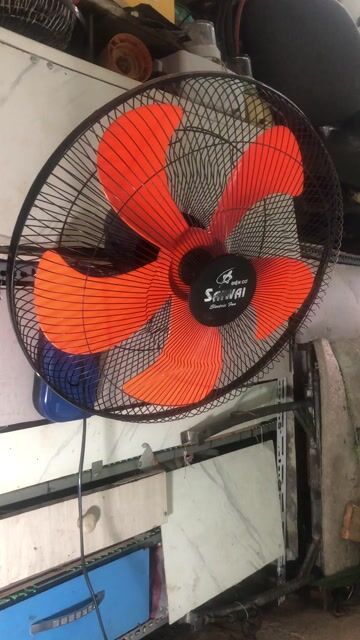Quạt lồng Sanwai 50cm Cam, Đen có điều khiển. Mua bán Quạt tại Quận Thanh Khê Đà Nẵng được đăng bởi Nguyễn thị Vân hình 1