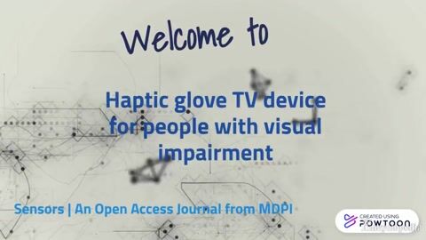 Haptic Glove TV Device
