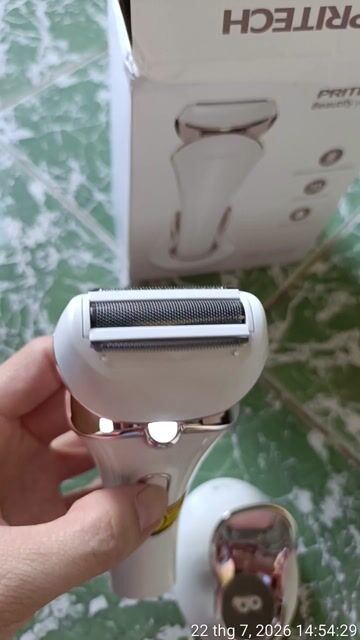Máy cạo lông PRITECH Nữ Trắng Lithium. Mua bán Phụ kiện thời trang khác tại Quận Sơn Trà Đà Nẵng được đăng bởi ban ca the gioi hình 1