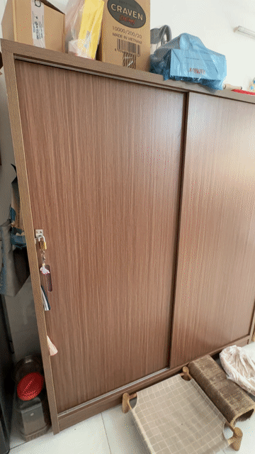 Tủ quần áo gỗ MDF cửa lùa. Mua bán Tủ, kệ gia đình tại Thành phố Thủ Đức Tp Hồ Chí Minh được đăng bởi thai duy truong hình 1