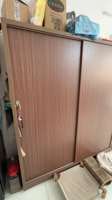 Tủ quần áo gỗ MDF cửa lùa. Mua bán Tủ, kệ gia đình tại Thành phố Thủ Đức Tp Hồ Chí Minh được đăng bởi thai duy truong hình 1