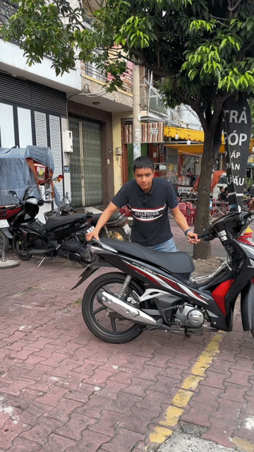 GÓP 0 LS - Honda Future 2017 Đỏ Đen 27.000km. Mua bán Xe máy tại Quận 12 Tp Hồ Chí Minh được đăng bởi Bùi văn hiếu hình 1