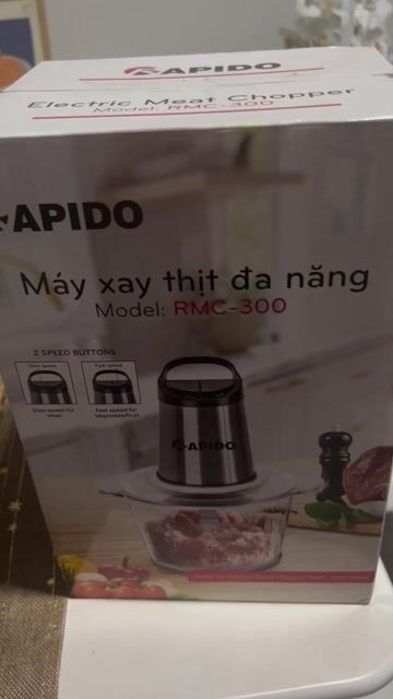 Máy xay thịt RAPIDO RMC-300. Mua bán Bếp, lò, đồ điện nhà bếp tại Quận Bình Tân Tp Hồ Chí Minh được đăng bởi Toan hình 1