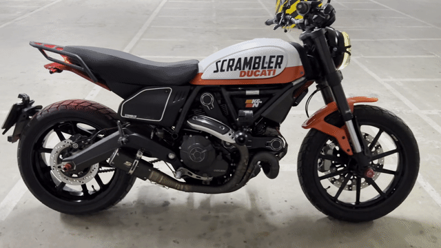 Ducati Scrambler 800 Đỏ trắng. Mua bán Xe máy tại Thành phố Lạng Sơn Lạng Sơn được đăng bởi Lam Xuan Tran hình 1