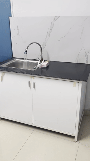 Bồn rửa chén Inox 60cm Trắng Đen. Mua bán Thiết bị vệ sinh, nhà tắm tại Thành phố Thủ Đức Tp Hồ Chí Minh được đăng bởi Thi Nguyen hình 1