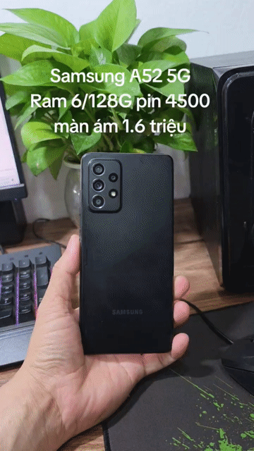 Samsung A52 5G 128G máy zin màn ám thanh lý. Mua bán Điện thoại tại Quận Hà Đông Hà Nội được đăng bởi Shop Điện Thoại Cũ Zin hình 1