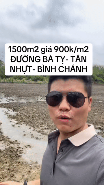 Mua bán Đất Huyện Bình Chánh Tp Hồ Chí Minh diện tích 1527 m² giá 1,35 tỷ