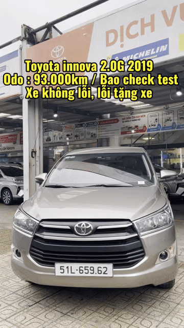 Toyota Innova 2.0G 2019 93.000km Nâu. Mua bán Ô tô tại Quận Tân Phú Tp Hồ Chí Minh được đăng bởi Lê Tấn Dũ hình 1