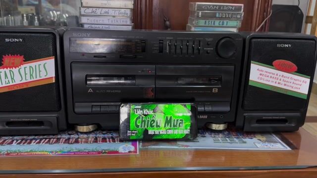 Đài Cassette Sony  710. Mua bán Tivi, Âm thanh tại Thành phố Thuận An Bình Dương được đăng bởi Hoàng Thắng  hình 1