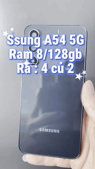 Samsung A54 5G 8GB/128GB Đen Like New. Mua bán Điện thoại tại Quận 4 Tp Hồ Chí Minh được đăng bởi Tuấn hình 1