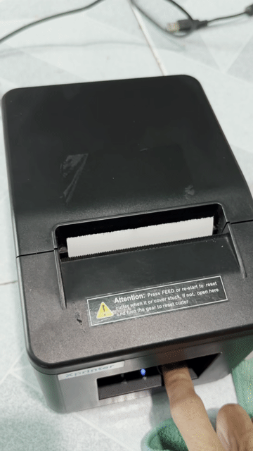 Máy in hóa đơn Xprinter Đen. Mua bán Đồ dùng văn phòng tại Thị xã La Gi Bình Thuận được đăng bởi Mixi hình 1