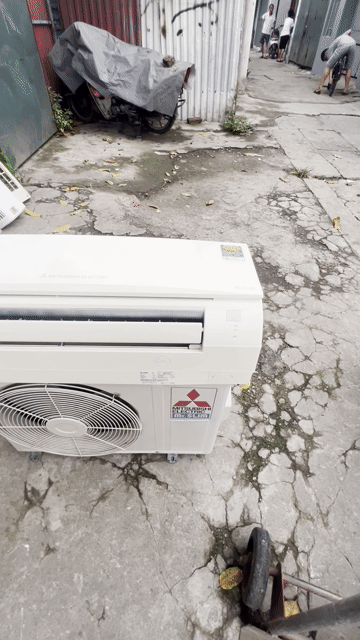 Điều hòa Mitsubishi Electric 9000 BTU Thái Lan. Mua bán Máy lạnh, điều hoà tại Huyện Thanh Trì Hà Nội được đăng bởi e huy 168 nguyễn xiển hình 1