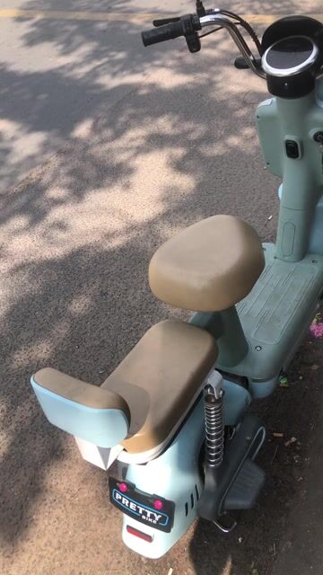 Xe đạp điện Moka Xanh nhạt. Mua bán Xe điện tại Quận Tân Phú Tp Hồ Chí Minh được đăng bởi Xe Điện việt Trung hình 1