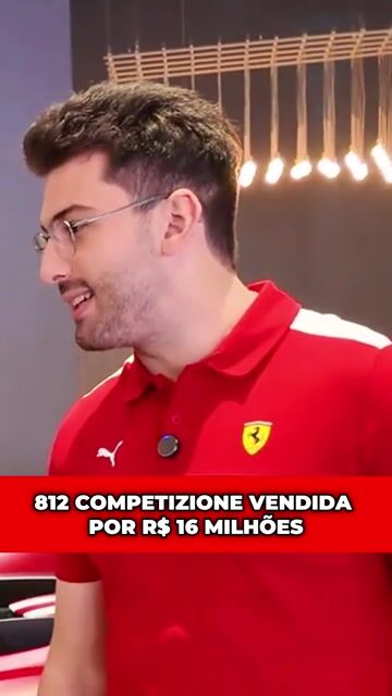 812 COMPETIZIONE VENDIDA POR R$ 16 MILHÕES