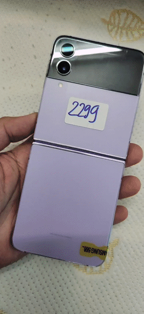 Samsung Galaxy Z Flip4 Vàng 128GB. Mua bán Điện thoại tại Huyện Bình Chánh Tp Hồ Chí Minh được đăng bởi Thảo Samsung hình 1