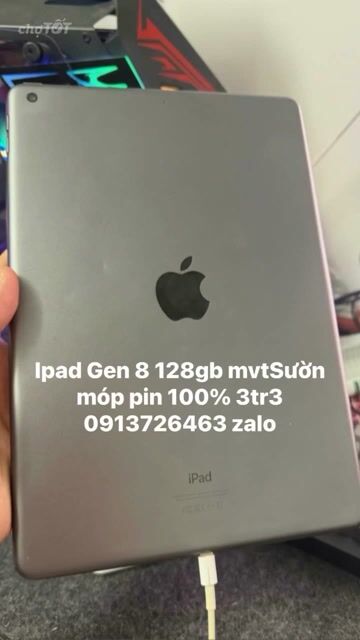 Apple iPad Gen 8 128GB Xám. Mua bán Máy tính bảng tại Quận 11 Tp Hồ Chí Minh được đăng bởi Nguyễn hiển Vinh hình 1