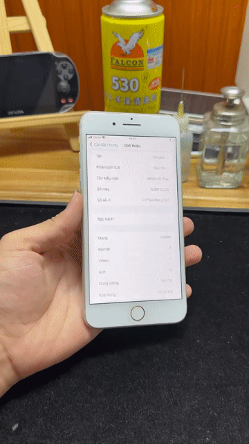 Apple iPhone 8 Plus 64GB Trắng Đã sử dụng. Mua bán Điện thoại tại Thành phố Hồng Ngự Đồng Tháp được đăng bởi Trần Trung Tín hình 1